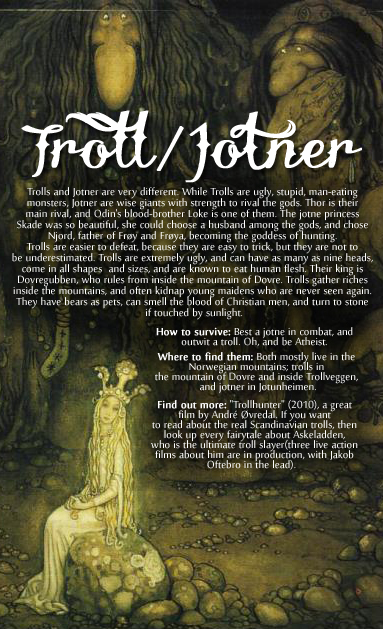 Troll, and Jotner.